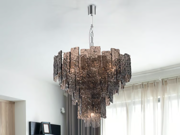 GLACE 4115 - Murano glass pendant lamp by Patrizia Volpato - view 2